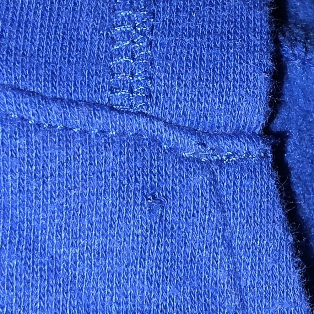 Justice Y2K Peaxe Sign Glitter Blue Hoodie